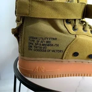 Nike Shoes Nike Sf Air Force Mid Urban Utility Desert Moss